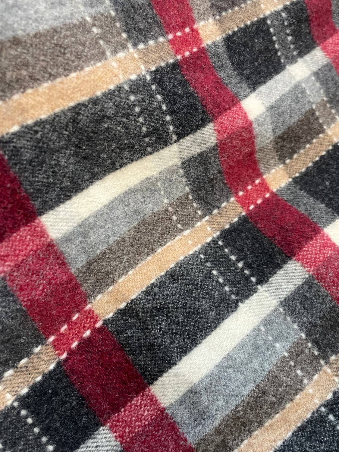 바니스 뉴옥 이태리 체크 머플러  J03952 상품이미지6