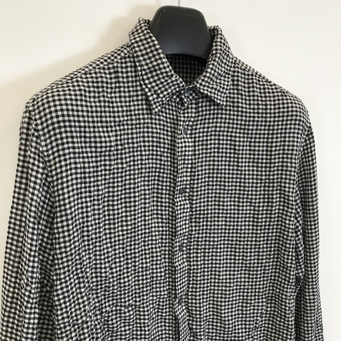 띠어리 Theory 링클 체크셔츠 [38] 상품이미지2