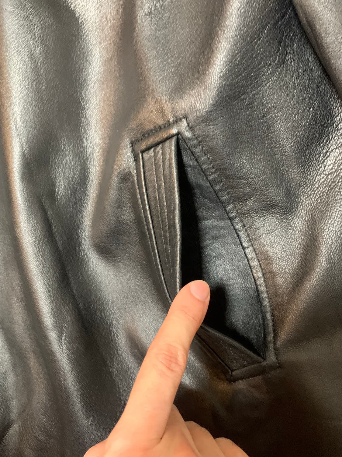 00s 이태리 양가죽 카코트 자켓  상품이미지3