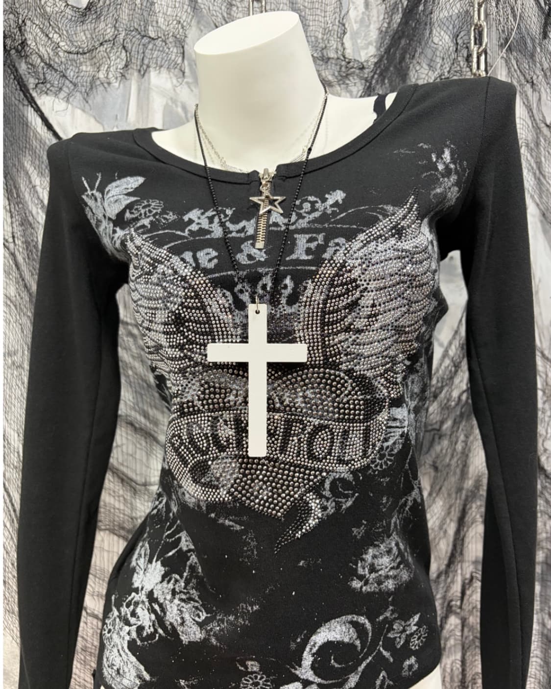 punk rock&roll cubic long sleeve 상품이미지5