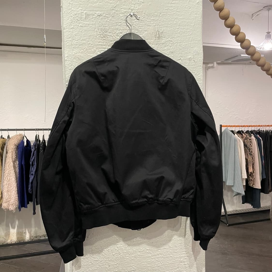 요지야마모토 오버사이즈 봄버 자켓 상품이미지3