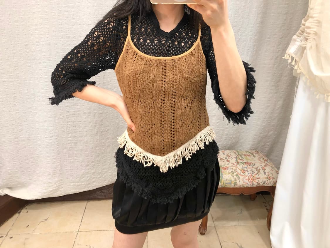 sheer boho lace knit 상품이미지2