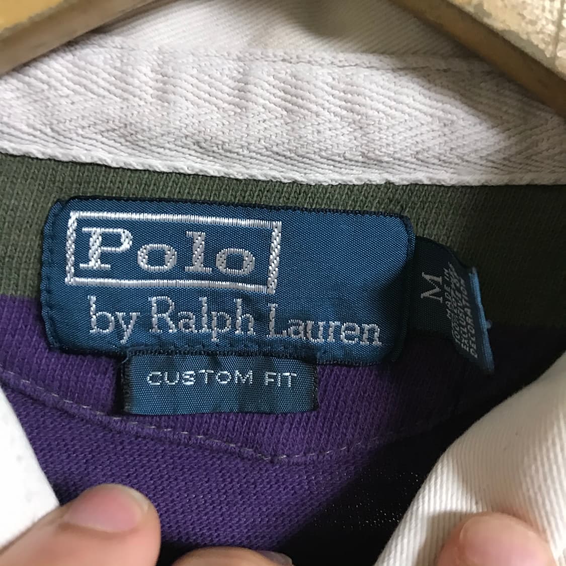 폴로 랄프로렌 단가라 택체상품 pk티셔츠 상품이미지3
