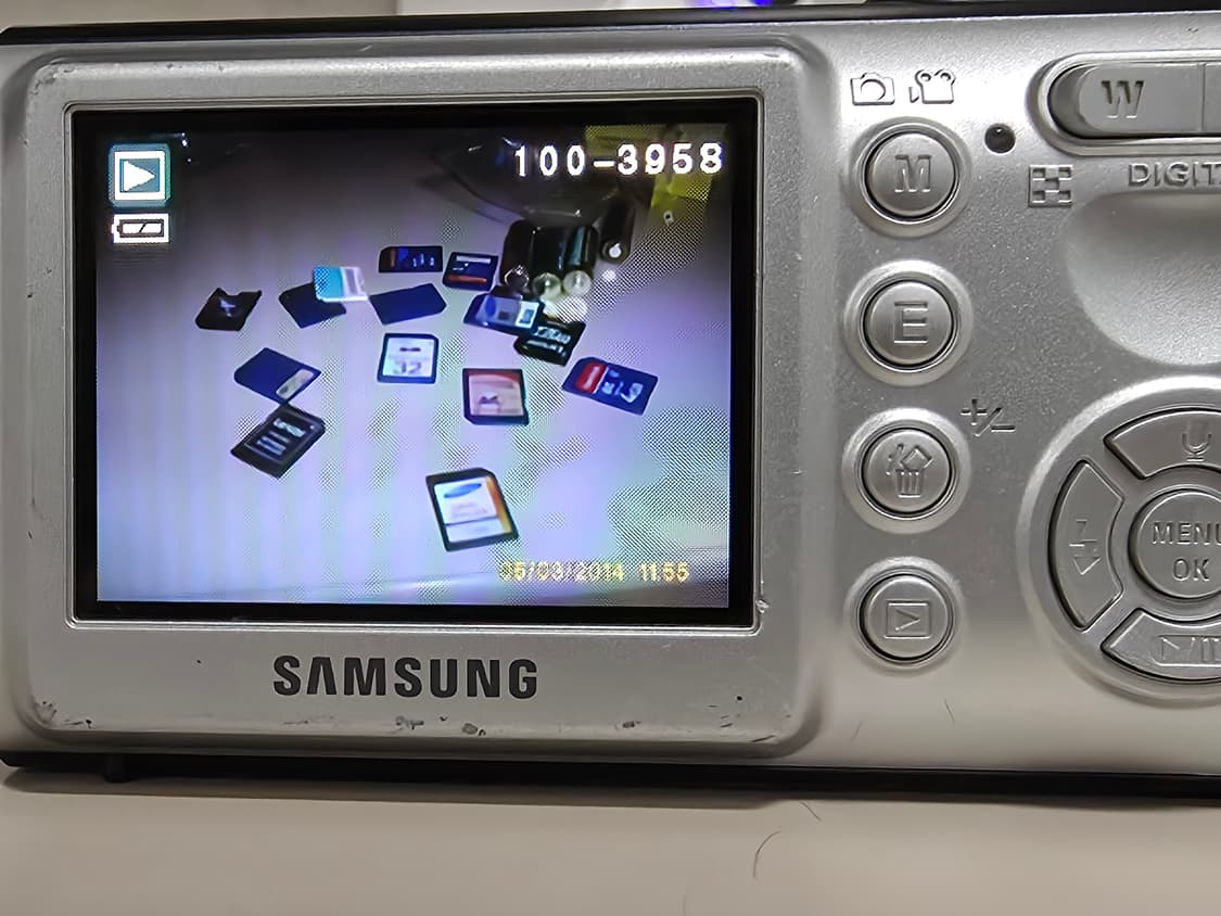 삼성 캐녹스 D503 빈티지 디지털카메라 상품이미지7