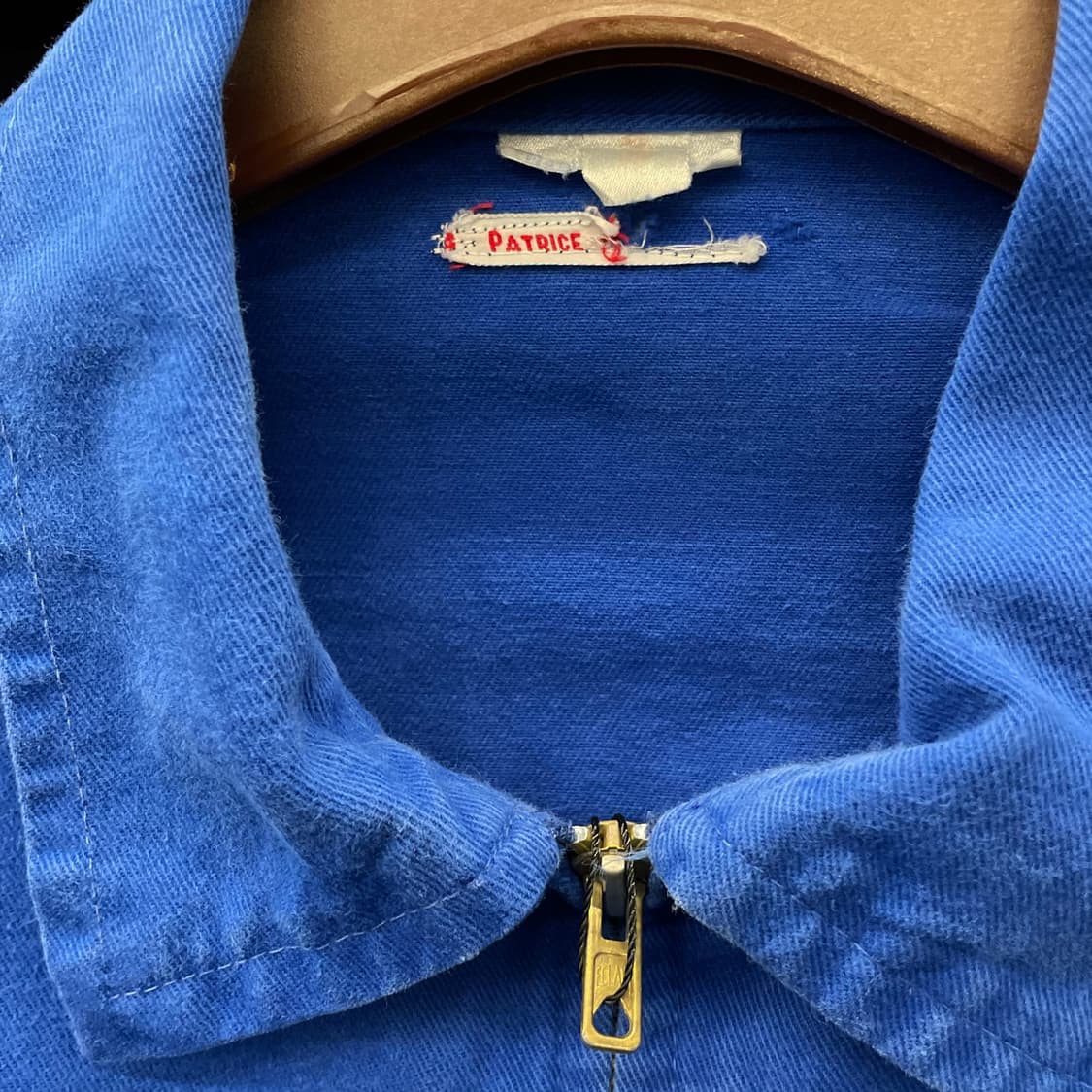 70s-80s 프렌치 워크 집업 자켓 / 빈티지 초어 자켓 워크 웨어 상품이미지7