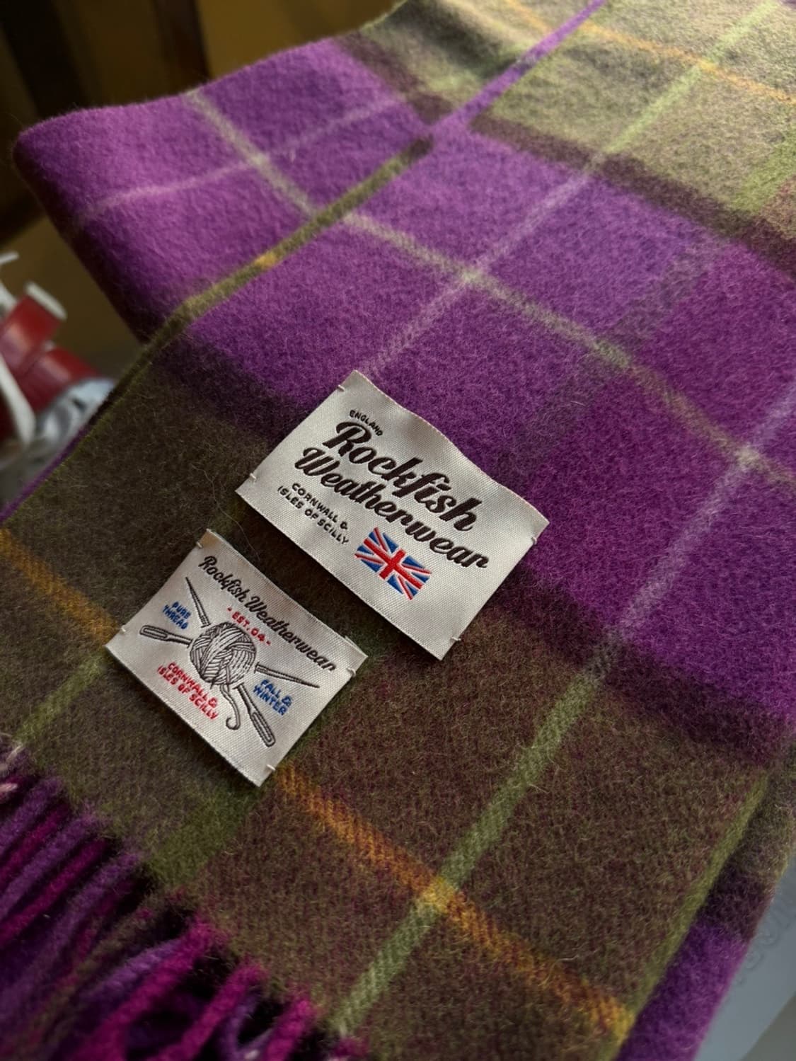 락피쉬 스코티쉬 램스울 머플러 상품이미지8