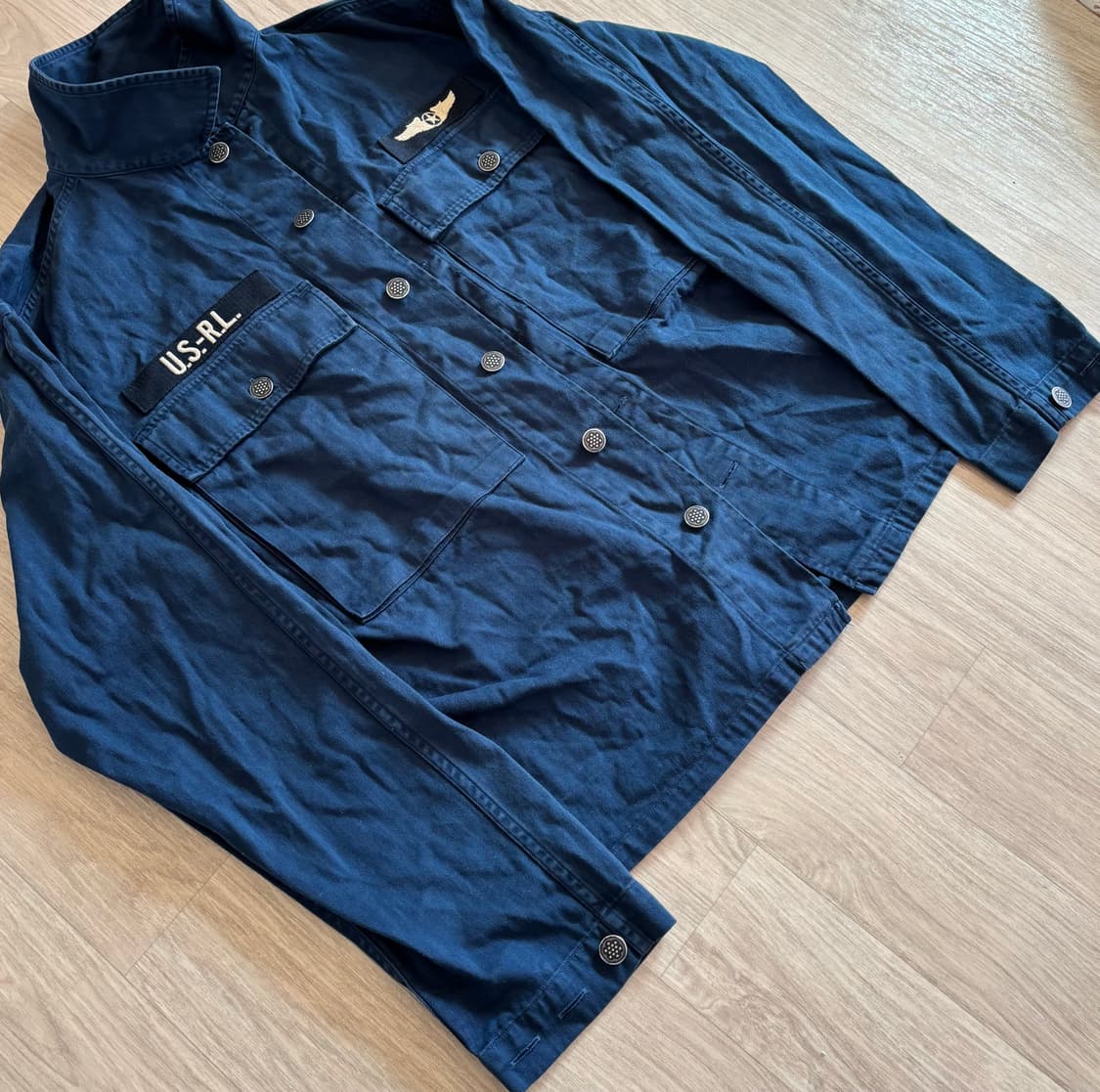 폴로 랄프로렌 hbt navy overshirt 상품이미지1