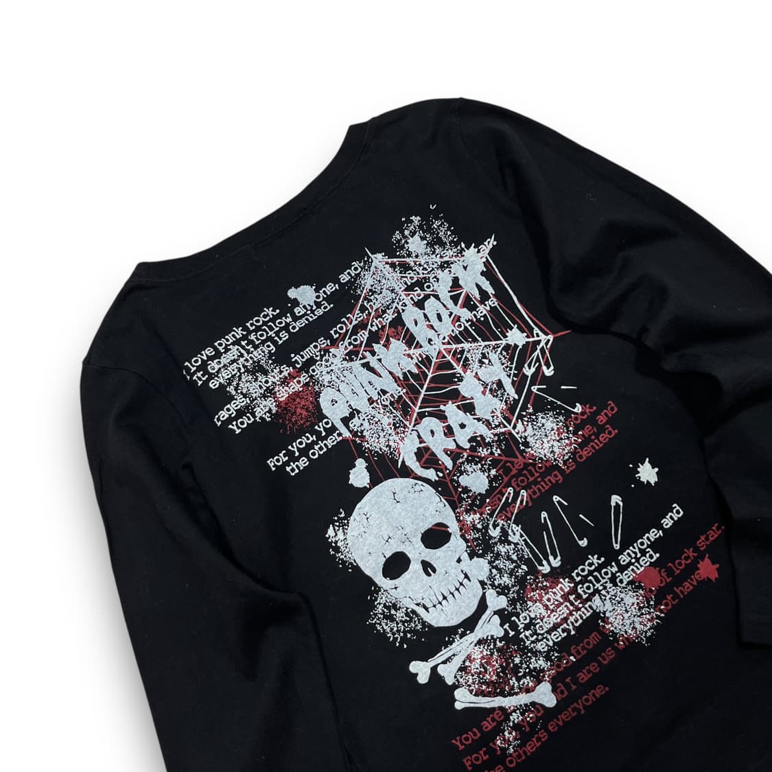 J-honey punk skull Dark long sleeve 상품이미지4