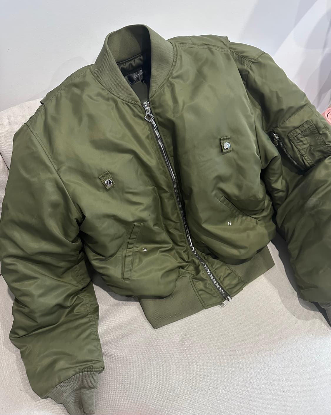 [XL] 세비지 MA-1 항공 점퍼 봄버 자켓 상품이미지1