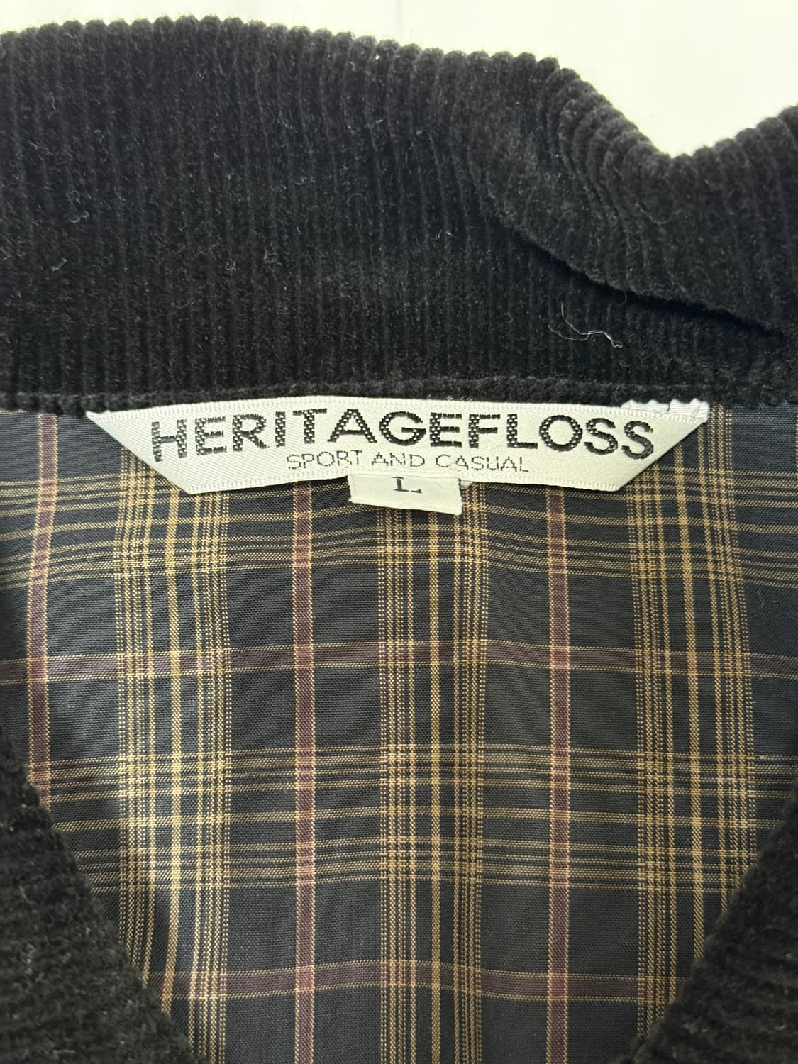 헤리티지플로스 나일론 헌팅 자켓 블랙 상품이미지4