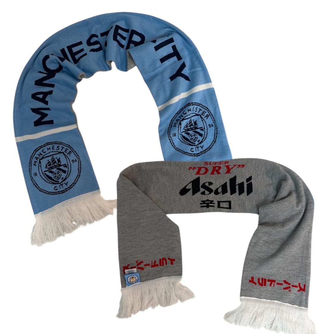 맨시티 아사히 풋볼 머플러 스카프 상품이미지1