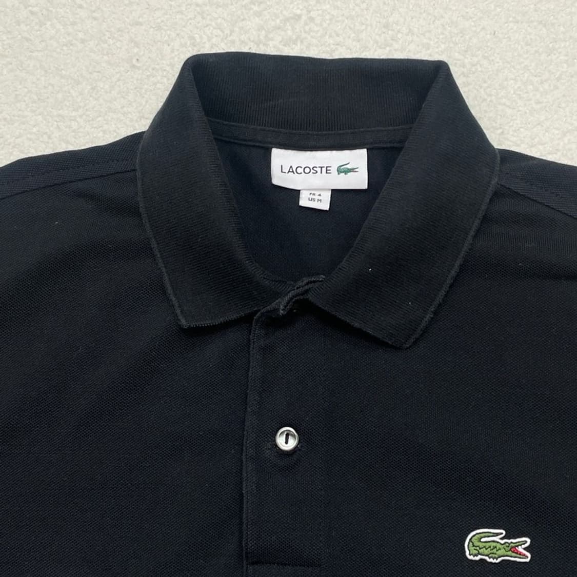 LACOSTE PK티 블랙 M 상품이미지3
