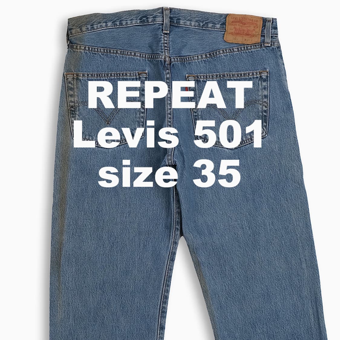 빈티지 리바이스 501 중청 35 인치 LV50136449 상품이미지1