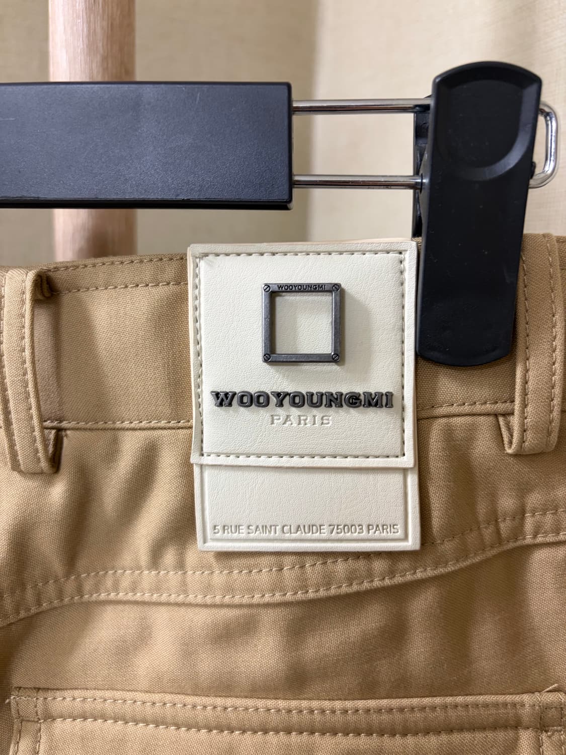 [44] 우영미 와이드 카고 팬츠 베이지 상품이미지6