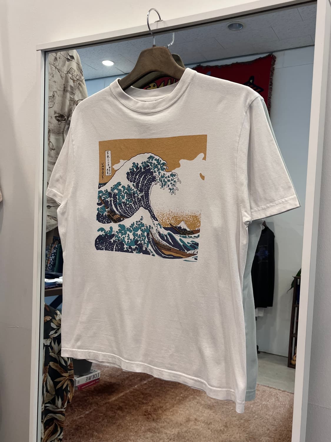 Japan Shine 빈티지 프린팅 반팔 티셔츠 상품이미지1