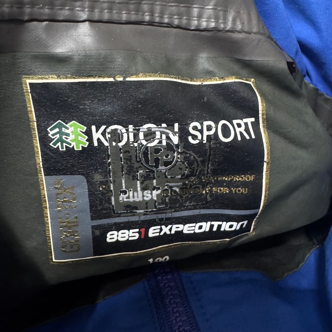 코오롱스포츠 고어텍스 테크니컬 바람막이 자켓 상품이미지7