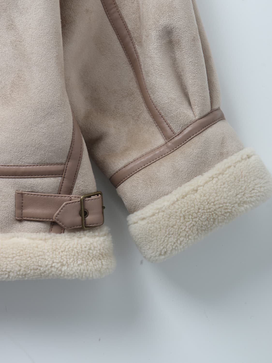 Ray BEAMS Fake Mouton Bomber Blouson 상품이미지9