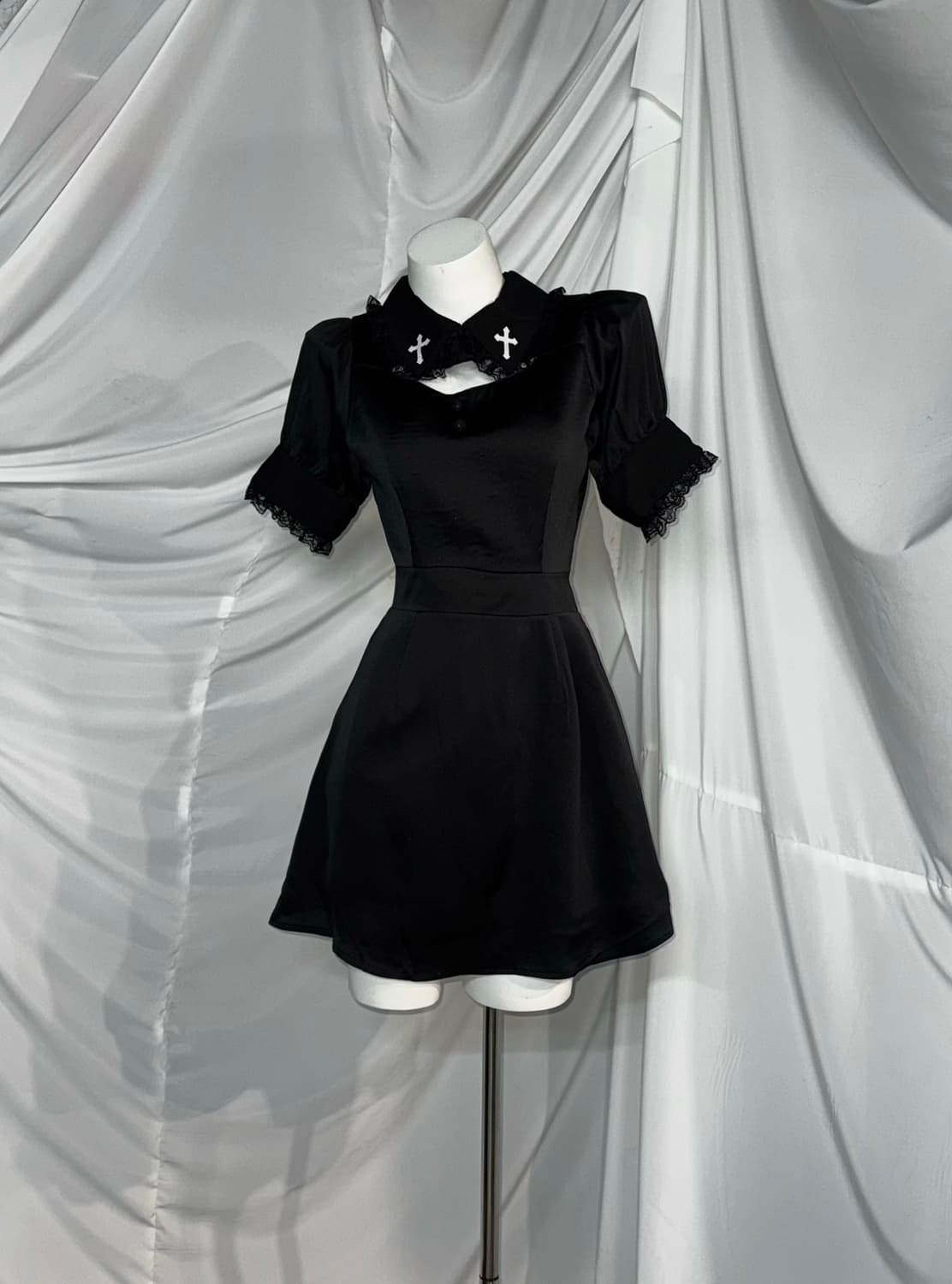 세실맥비 캐캐체 세라깔 고스고딕 십자가 코디세트  상품이미지2