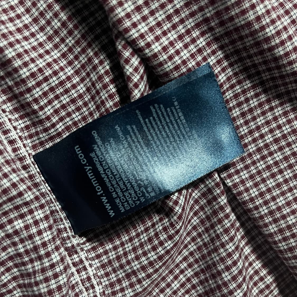 [M] TOMMYHILFIGER 타미힐피거 체크 셔츠 상품이미지6