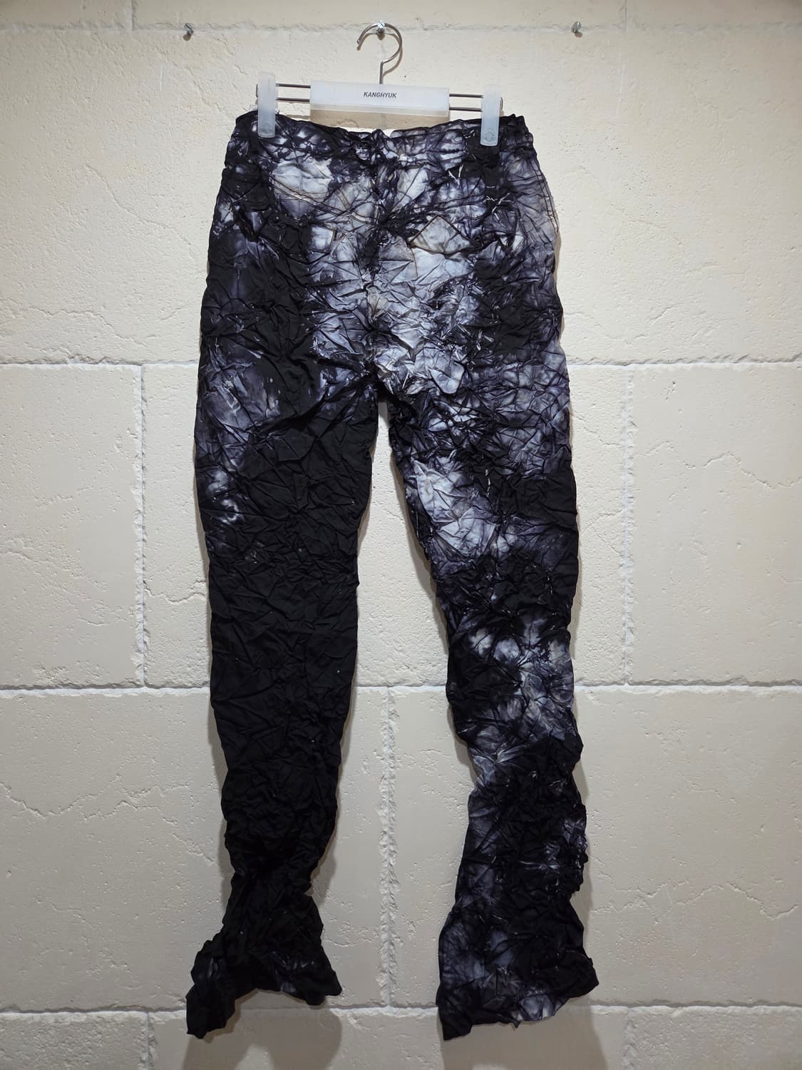 강혁 에어백 슈링크 플레어 트라우저 L 새상품 상품이미지2