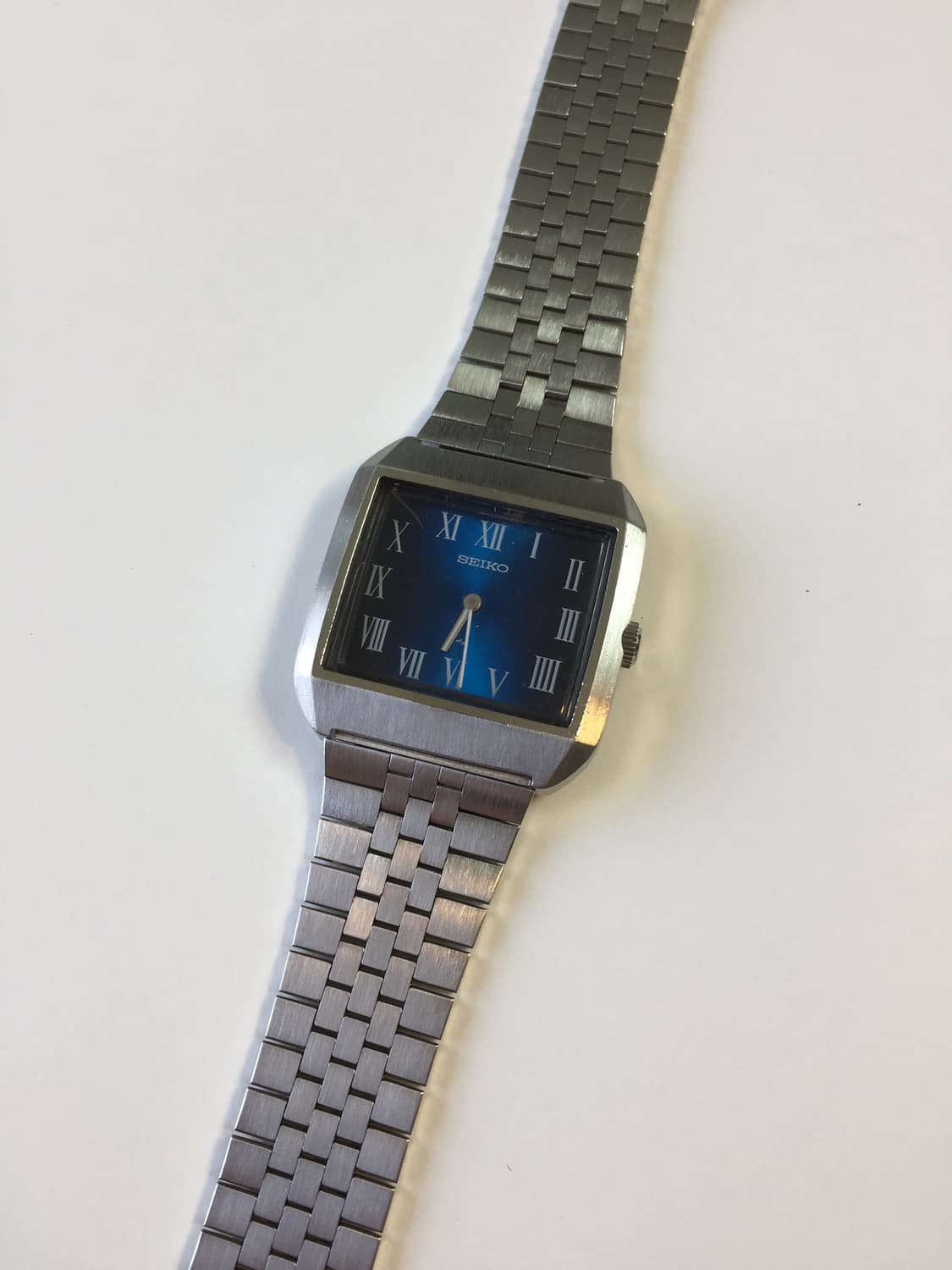 70s seiko chariot blue roman index 상품이미지7