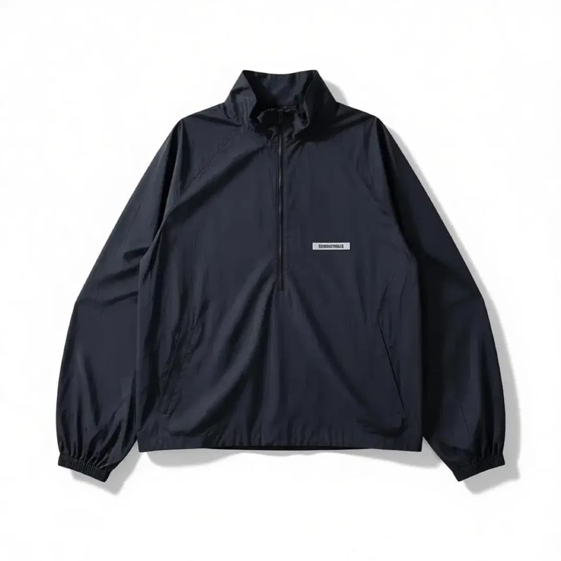 Essentials 에센셜 하프집업 아노락 블랙 S 105-110 상품이미지1