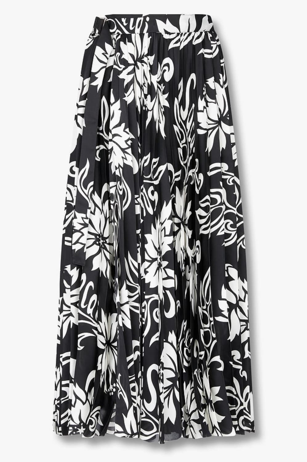 사카이 플로럴 프린트 플리츠 스커트 상품이미지2