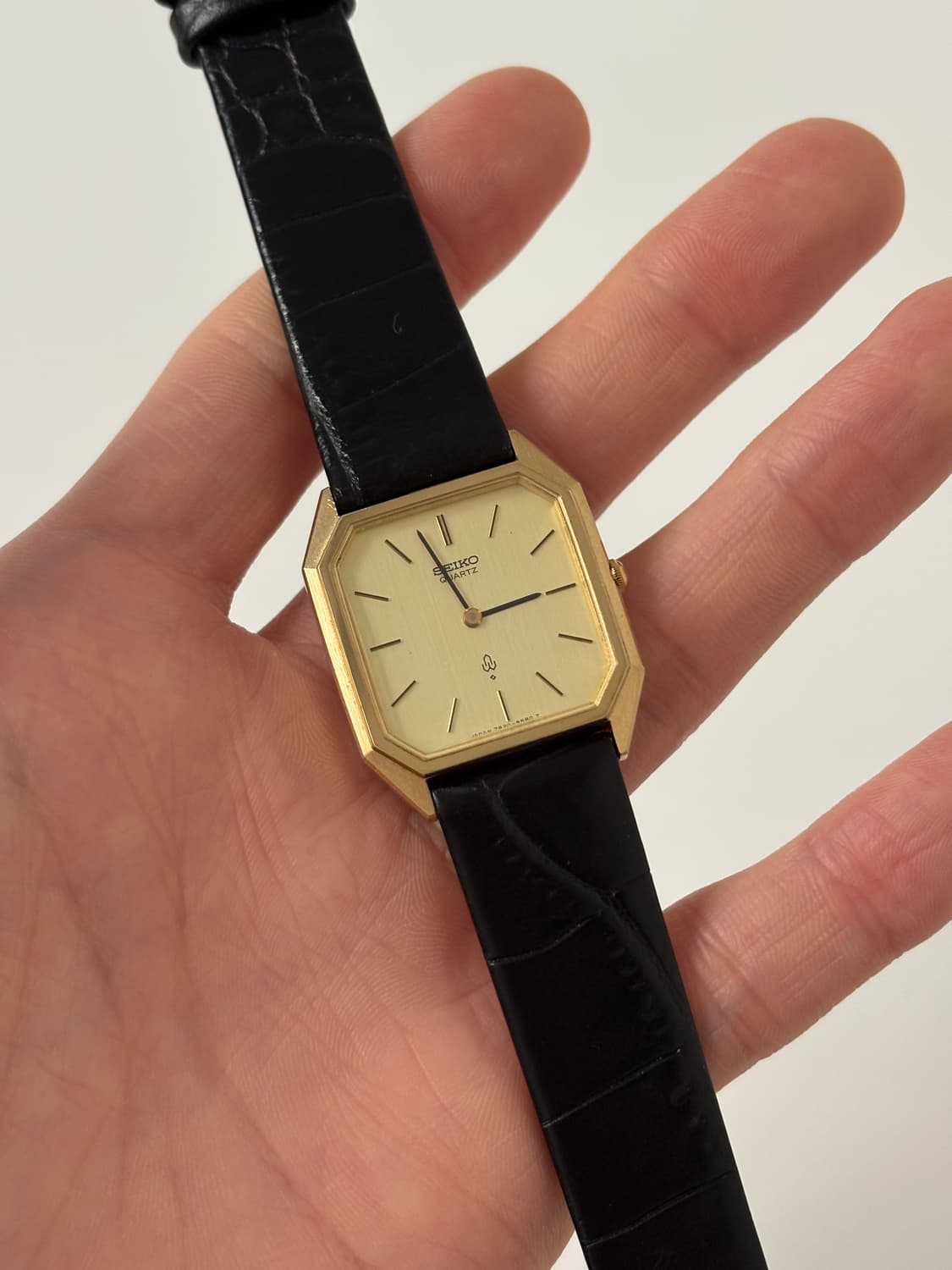 1980s Chariot Gold Octagon Quartz  상품이미지2