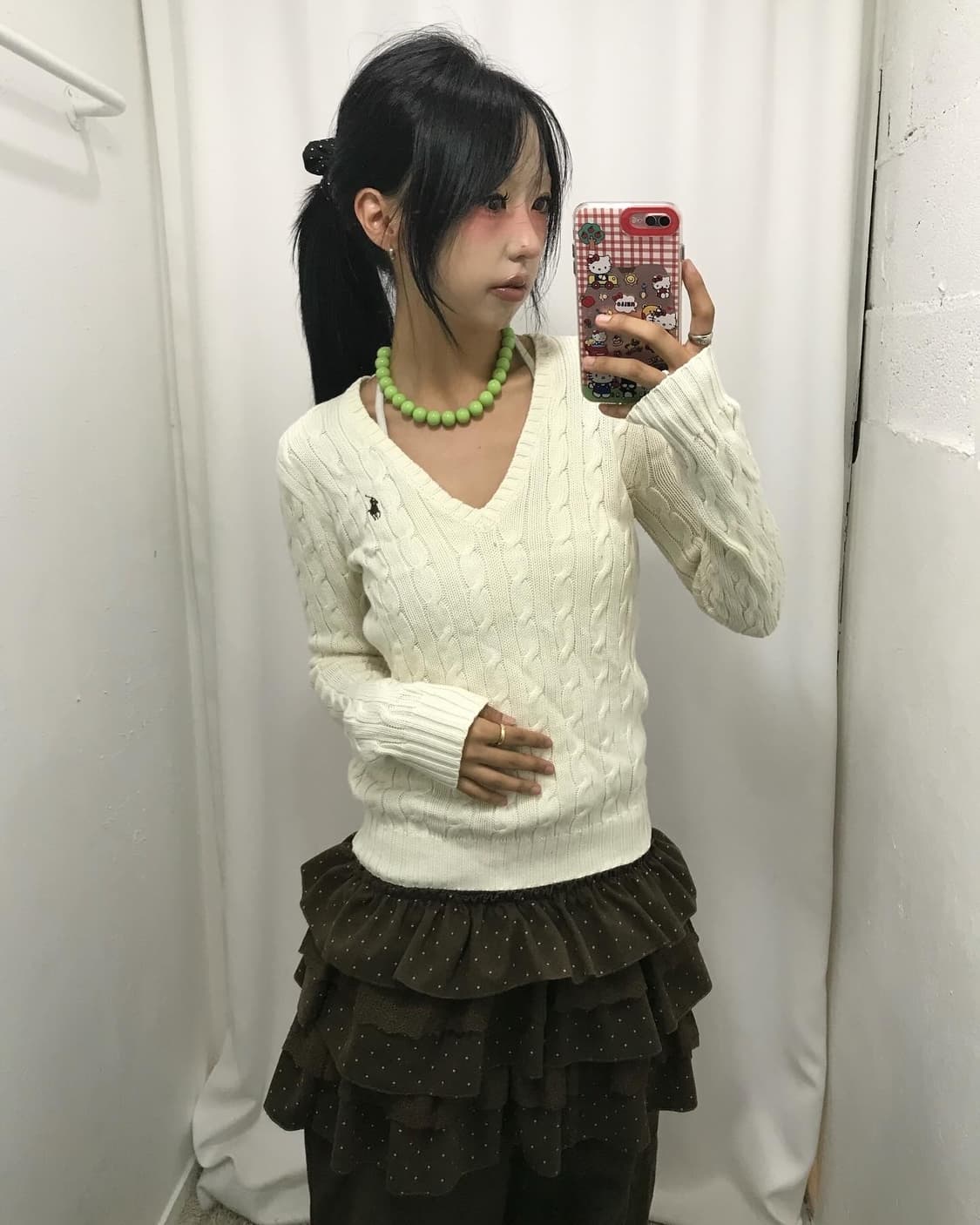 Polo Ivory Knit 상품이미지6
