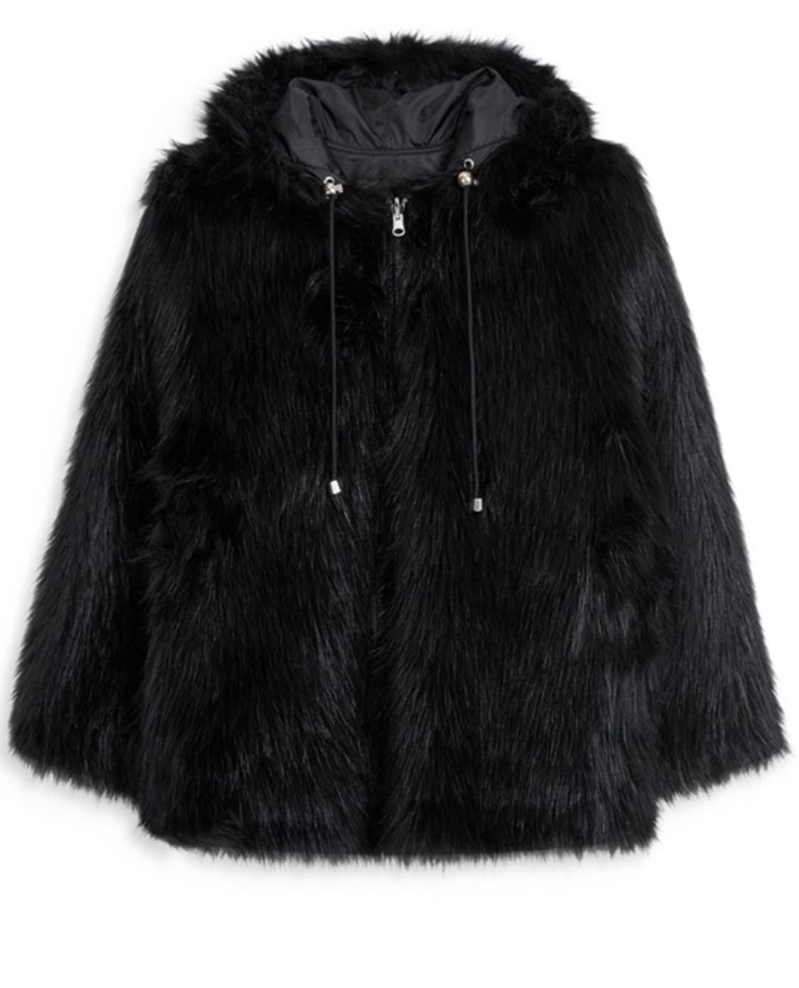 OPEN YY REVERSIBLE FAUX FUR HOOD JACKET 상품이미지2