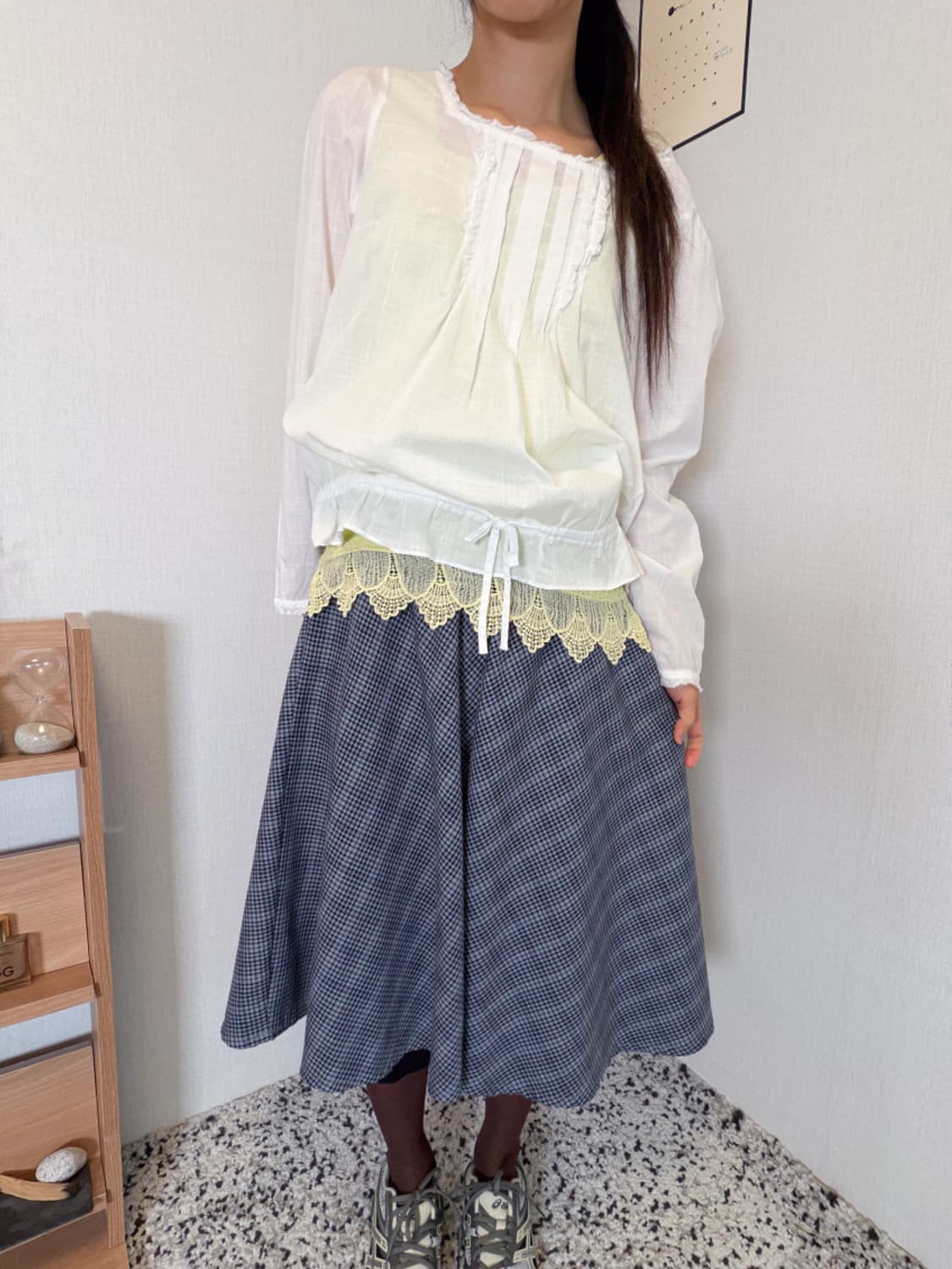 citrus lace sleeveless top 상품이미지4