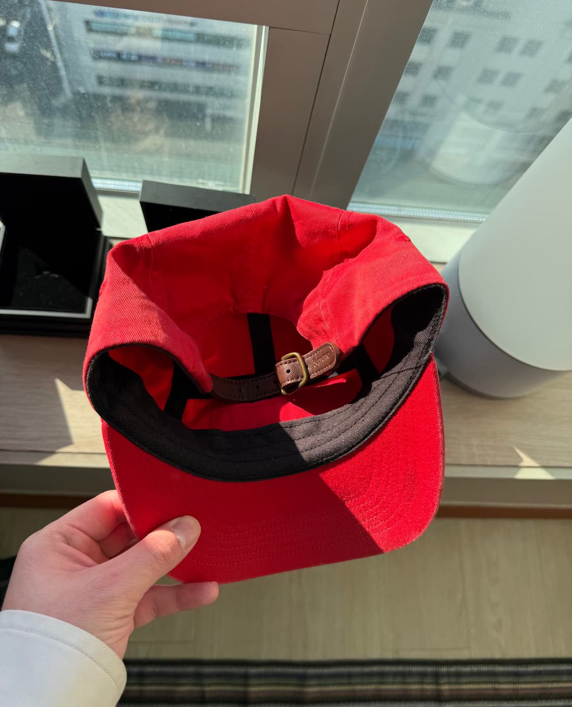 23fw 슈프림 워시드 치노 캠프캡 상품이미지2