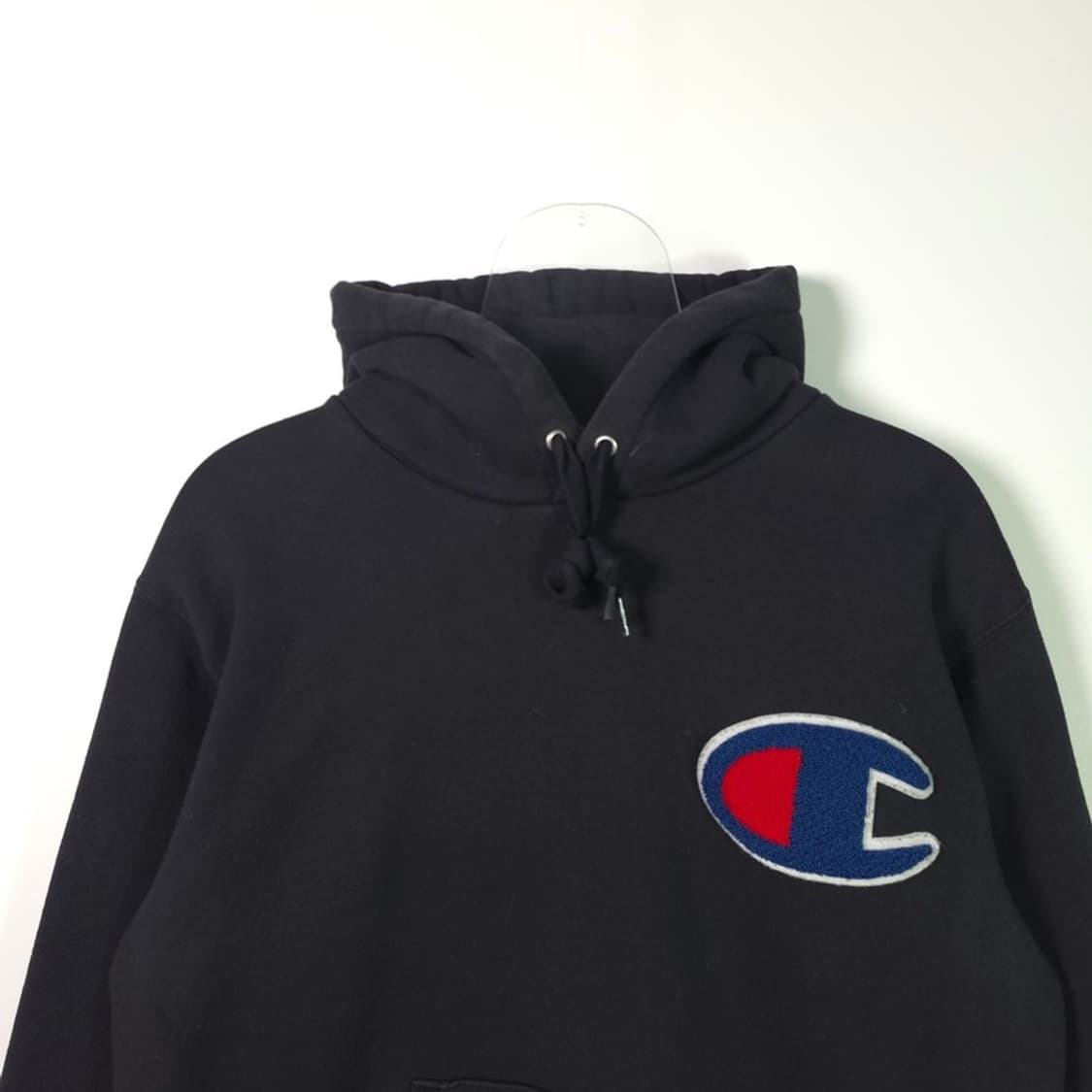 챔피언 재팬라인 빅 C로고 후드티 블랙 XL 상품이미지3
