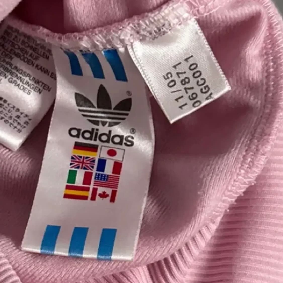아디다스 딸기우유 핑크 구파이어버드 져지 빈티지 상품이미지5