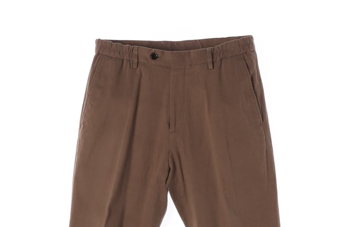 DAKS 스튜디오 브라운 밴딩 슬랙스 상품이미지3