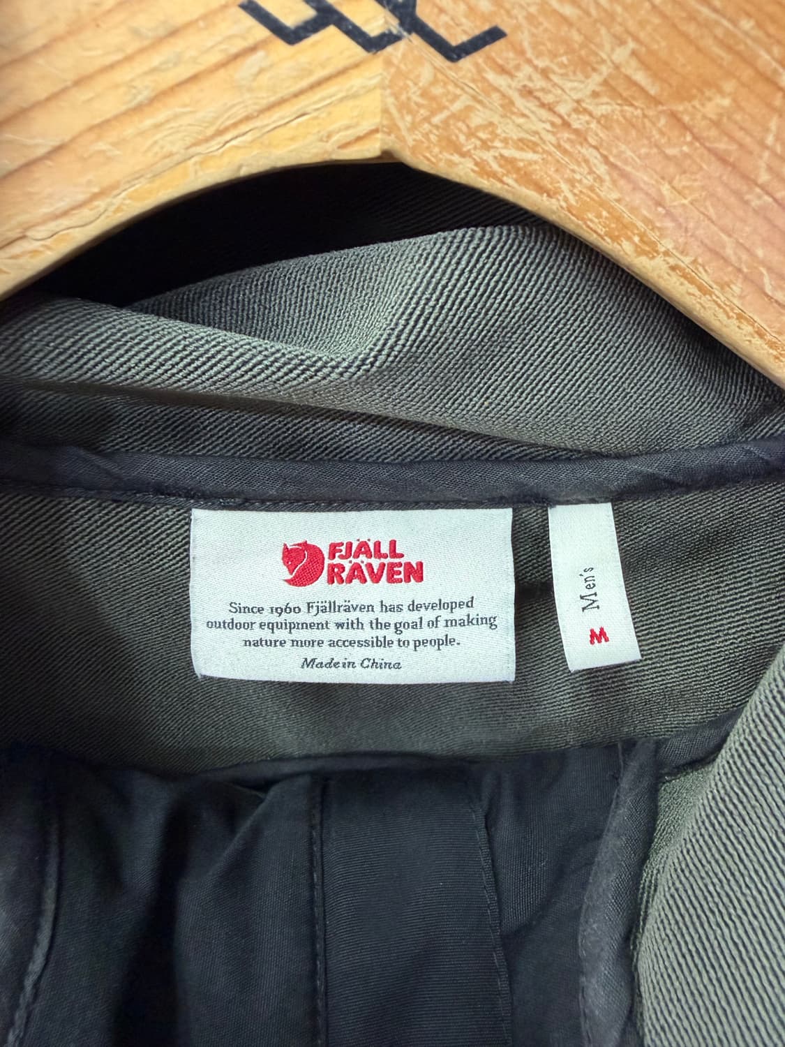 정품) 피엘라벤 남성 OptiRun 블랙 자켓 M 상품이미지7