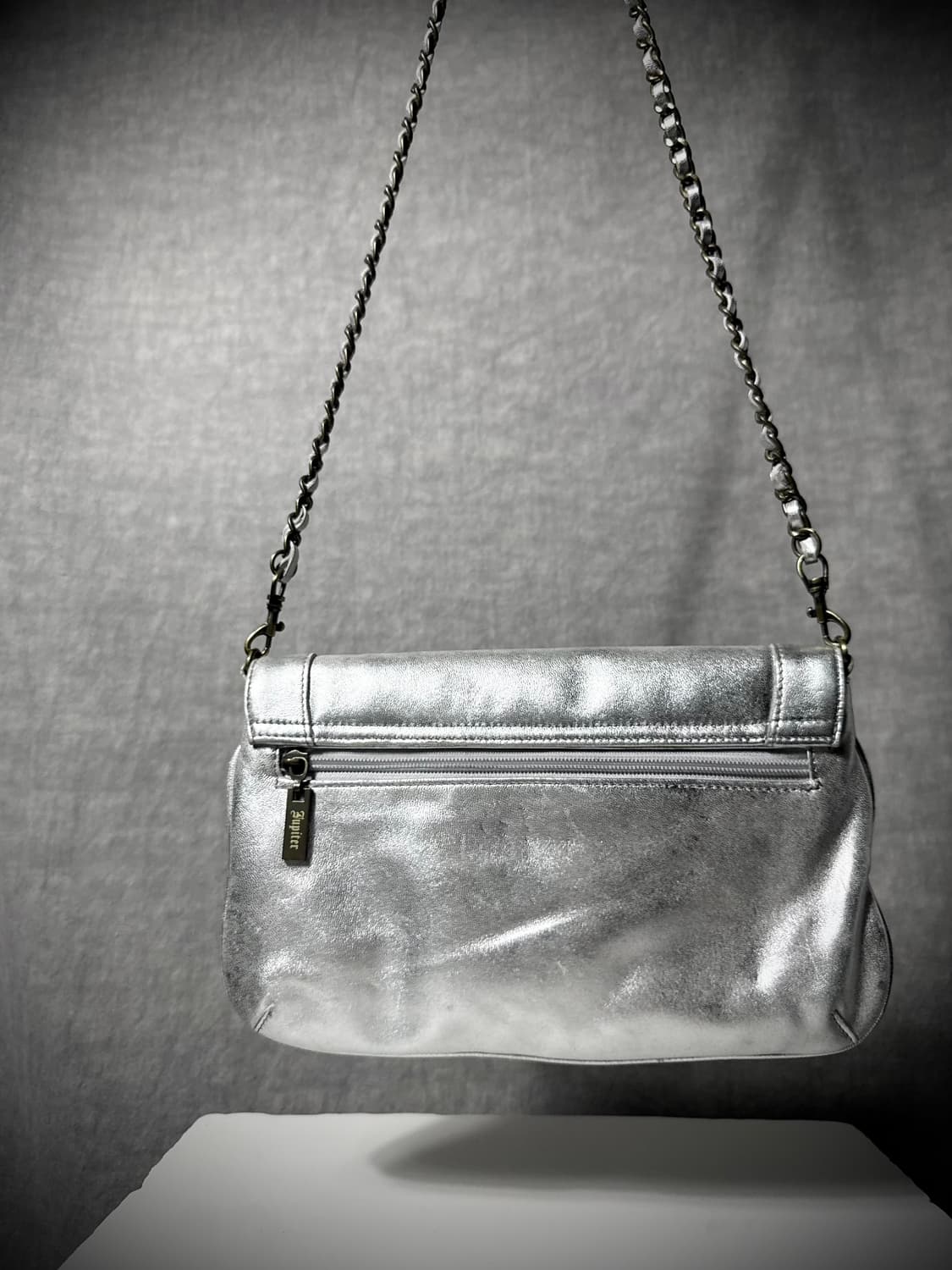 Jupiter & Juno Studded Skull Silver Bag 상품이미지3