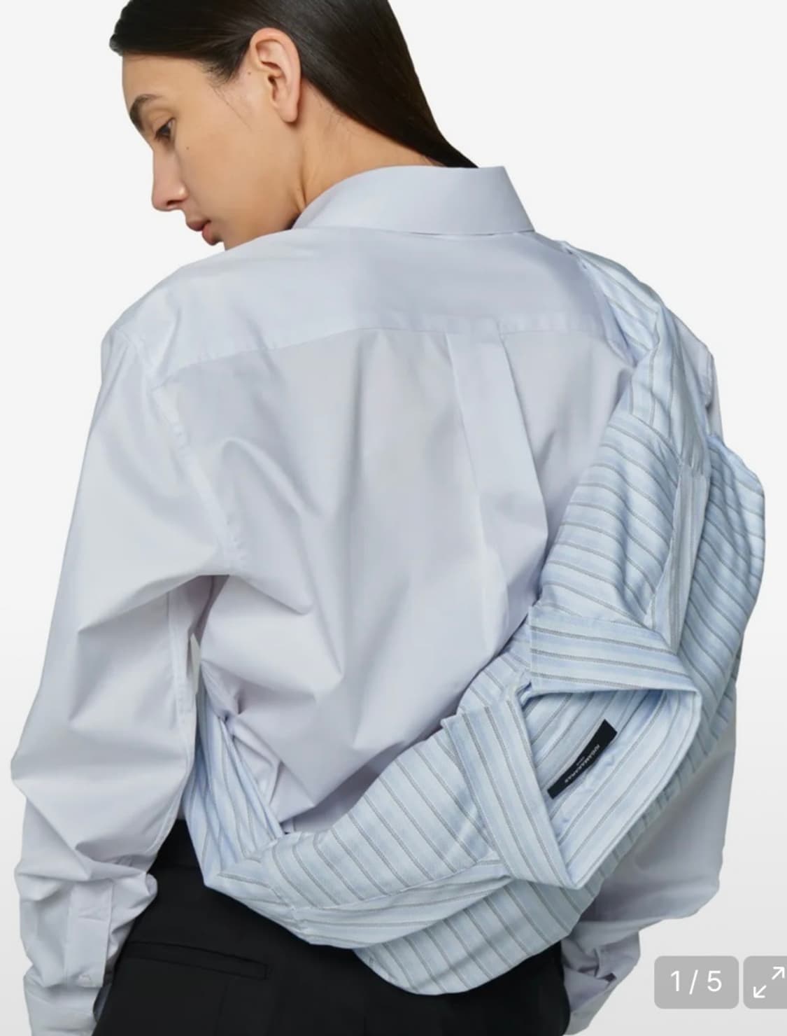IUGAMAKARAS striped shirt bag 상품이미지1