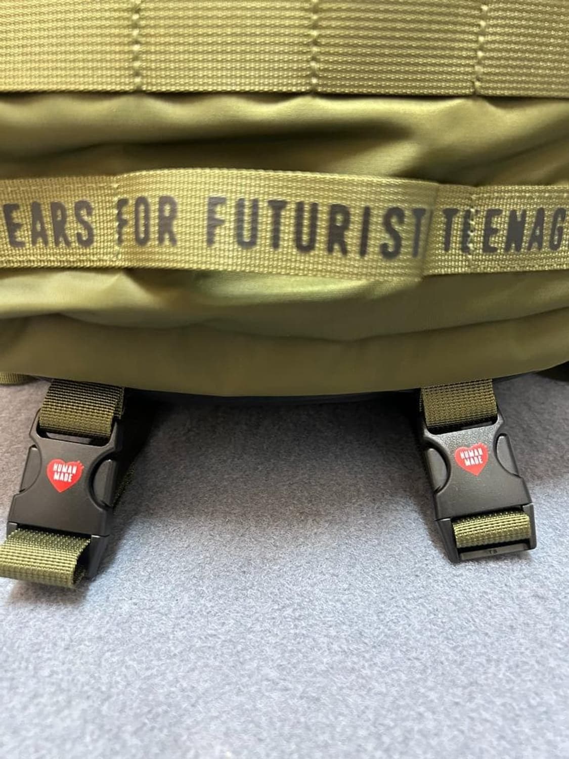 휴먼 메이드 밀리터리 백팩 올리브 드랩 상품이미지6