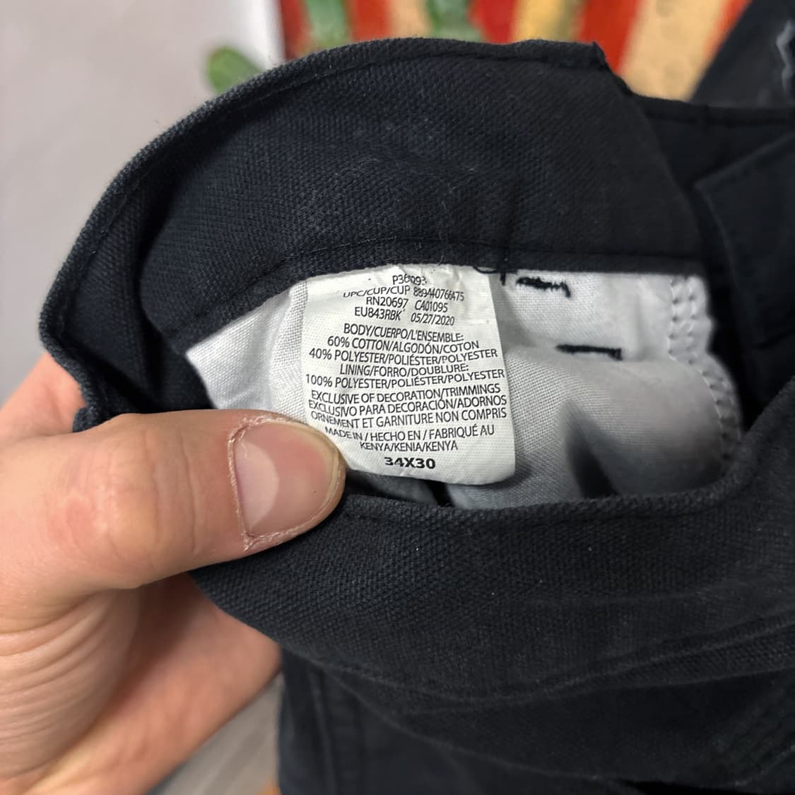 디키즈 기모안감 헤비 코튼 카펜터 워크팬츠 N565 상품이미지8