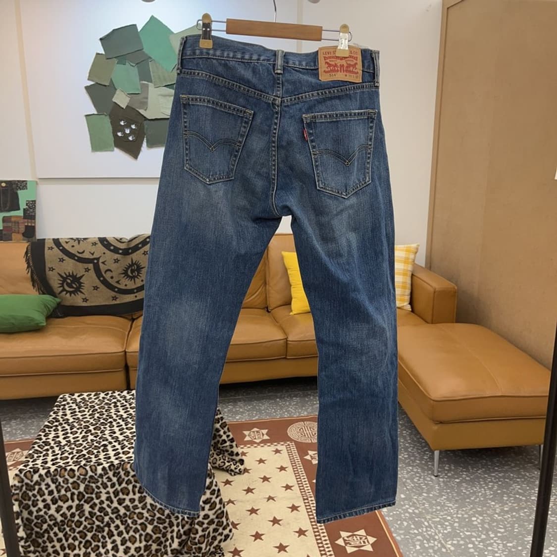 리바이스 514 빈티지 레트로 워싱 데님팬츠 C09487 상품이미지4