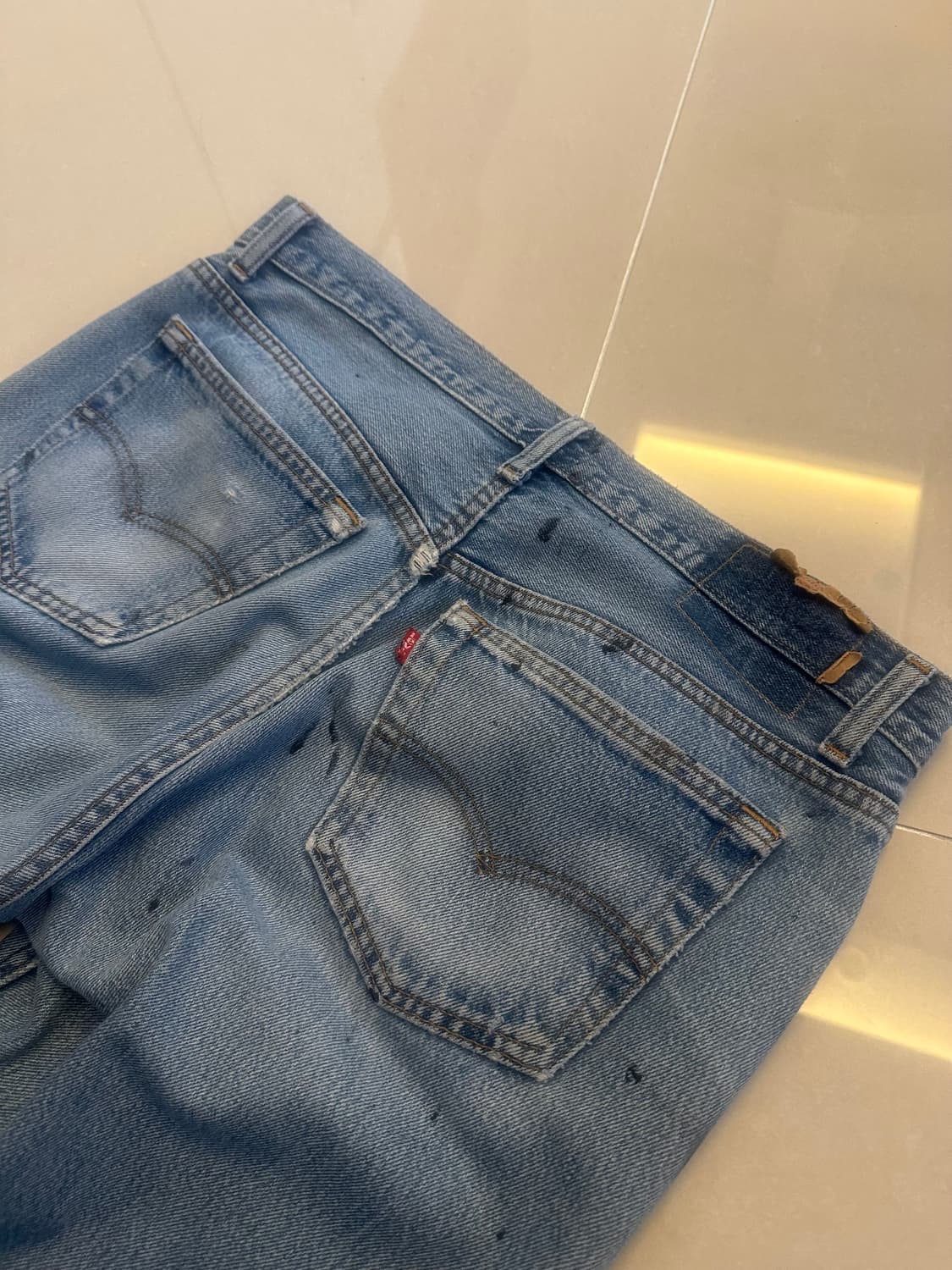 리바이스 페인팅 데님 상품이미지5