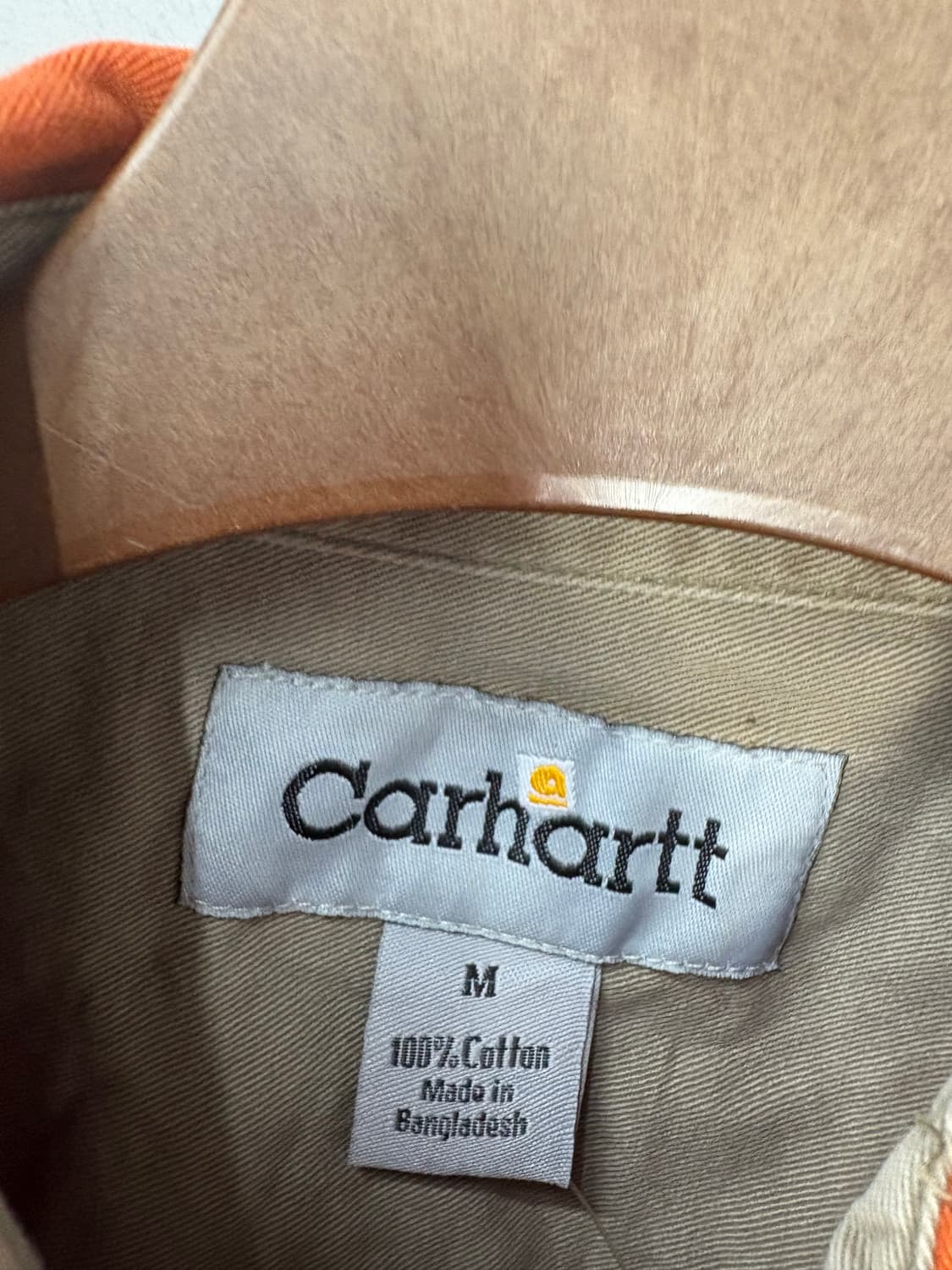 칼하트 커스텀 투웨이 오렌지 크롭 자켓 A2839 상품이미지5