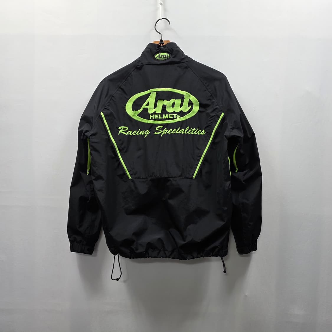 1750 아라이 Arai 레이싱 스페셜리티 바람막이 자켓 S 블랙 형광로 상품이미지2