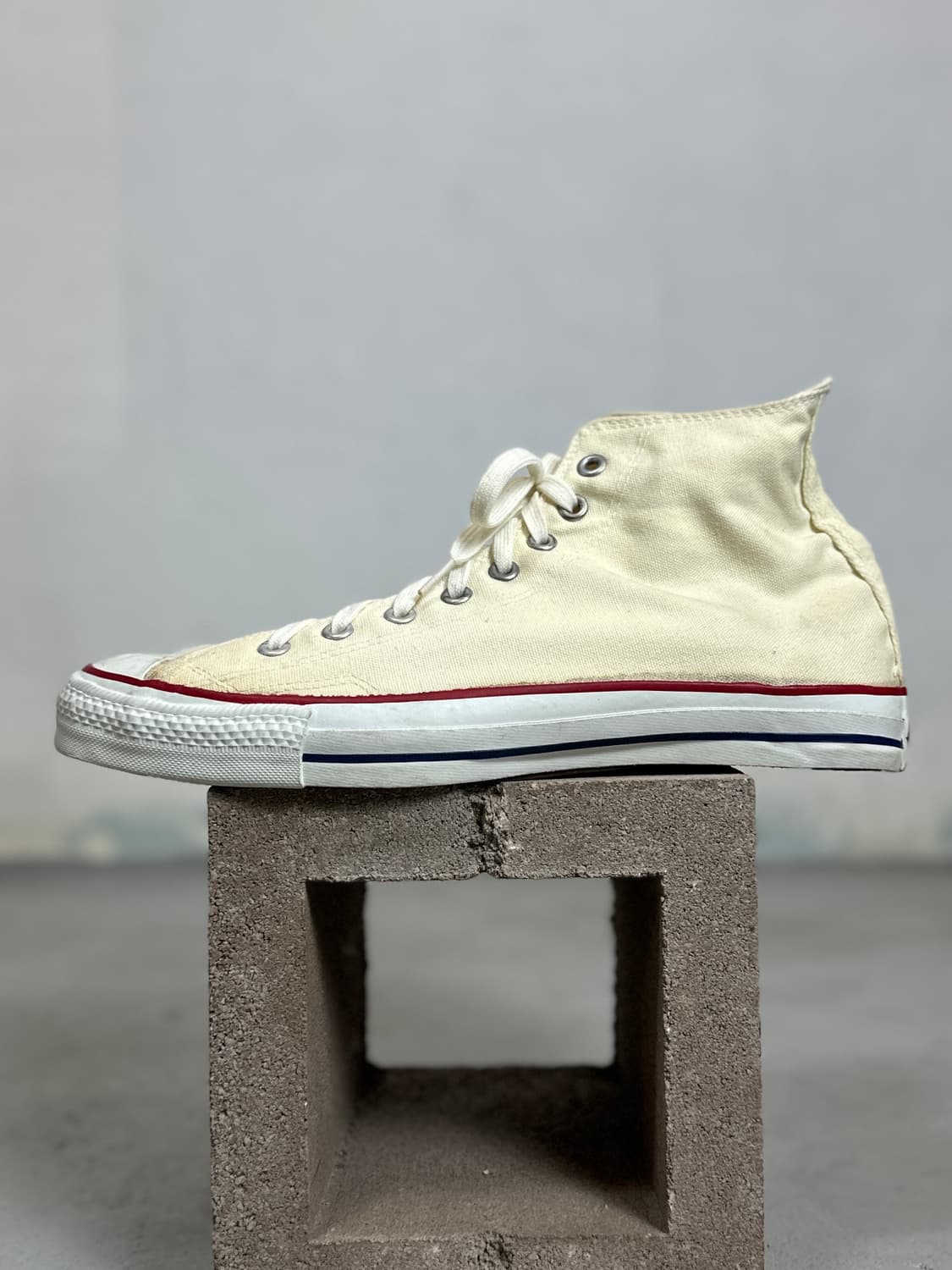 *데드스탁* 80’s OG USA 컨버스 척테일러 하이 사이드 스티치 상품이미지4