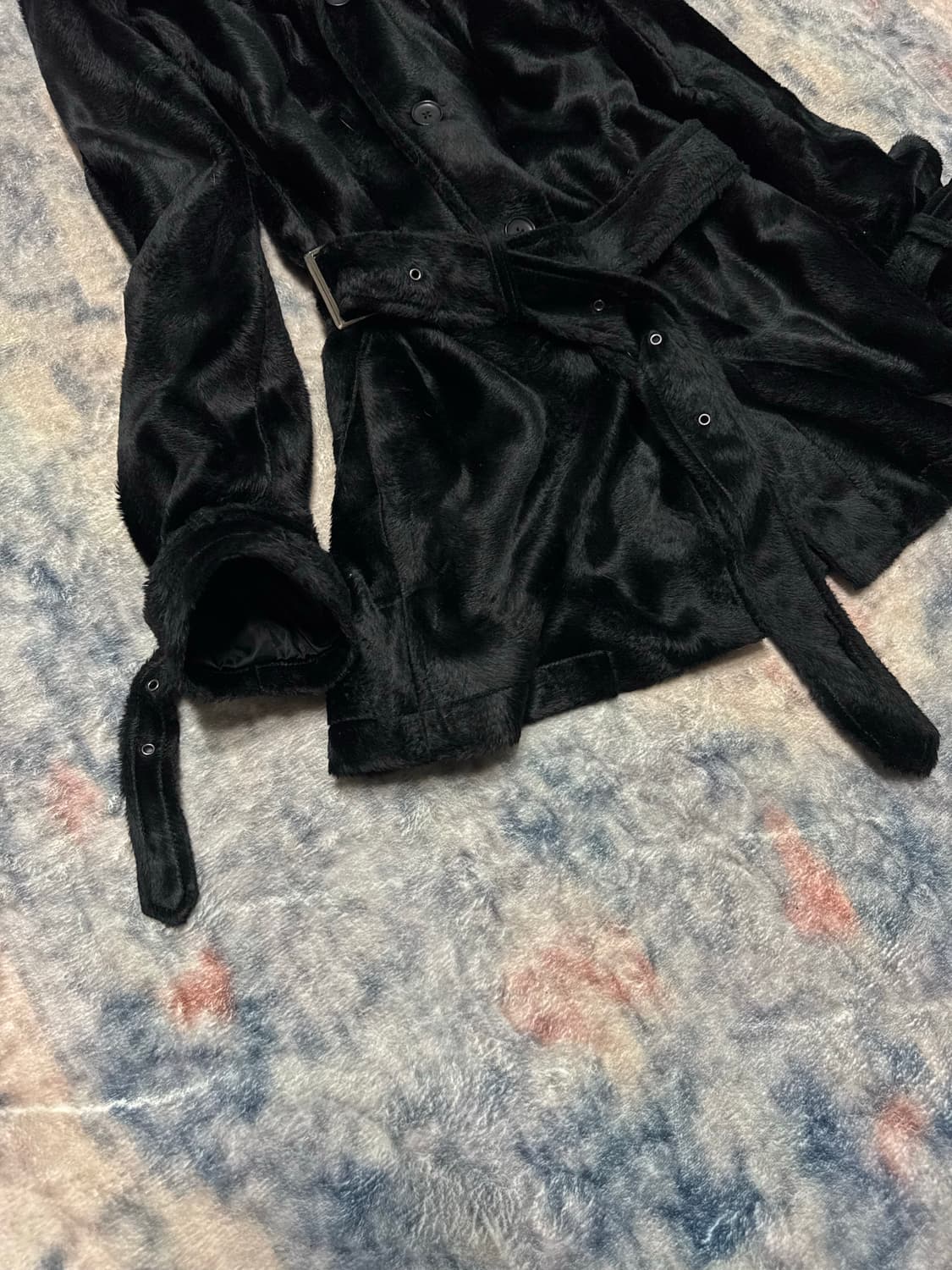 Semantic design vkei dark trimming fur j 상품이미지5