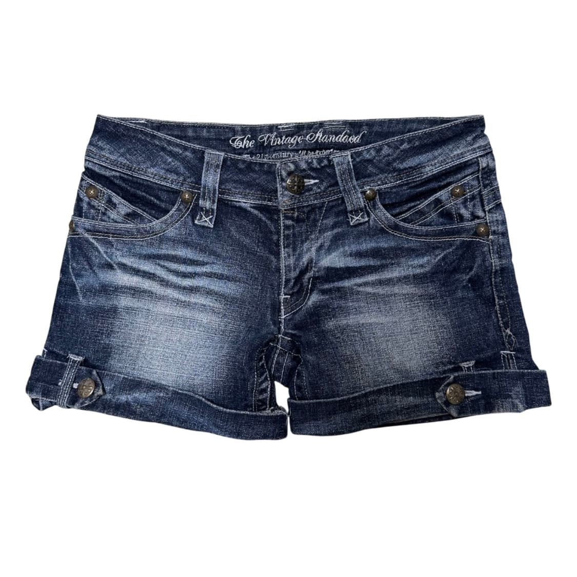 JPN 디테일 Y2K 로우라이즈 핫팬츠 상품이미지2