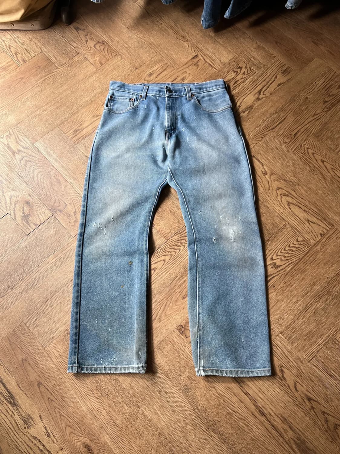 [33]리바이스 517 빈티지 데미지드 스트레치 플레어진 F27 상품이미지1