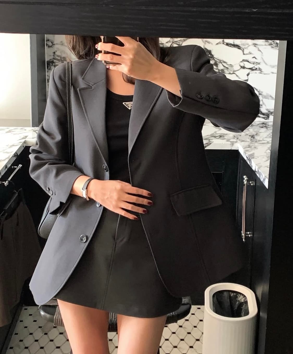 [새 상품] 쥬드마켓 럭스라인 자켓 셋업m 상품이미지1