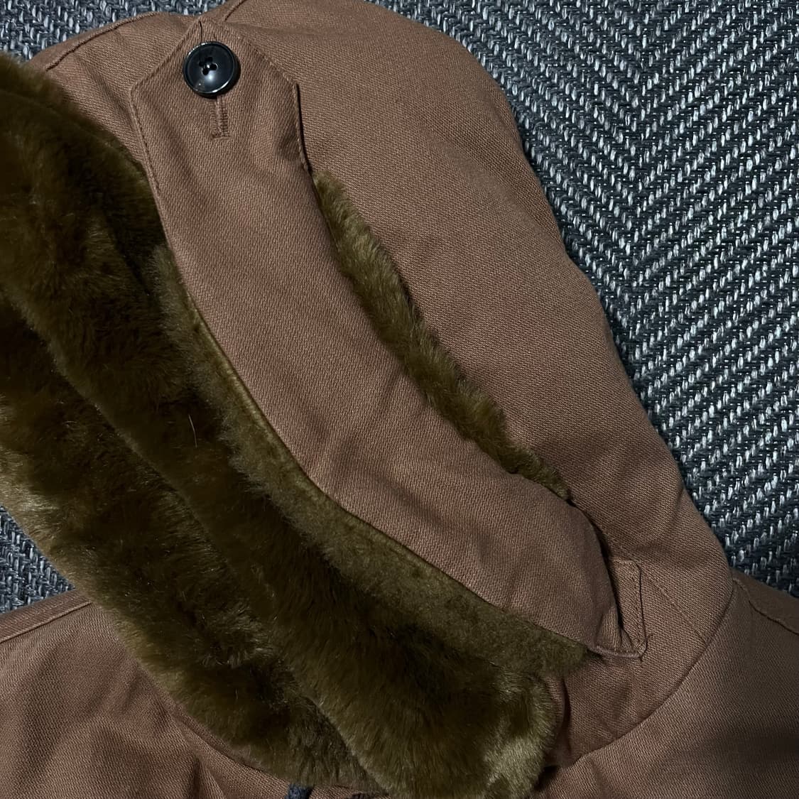 frizmWORKS 프리즘웍스 브로큰 트윌 B-9 파카 자켓 상품이미지5